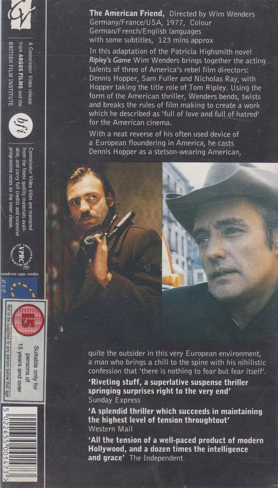 The American Friend (VHS - UK)
