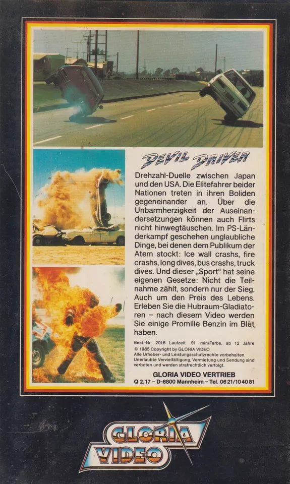 Devil Driver (VHS - 1985 - DE)