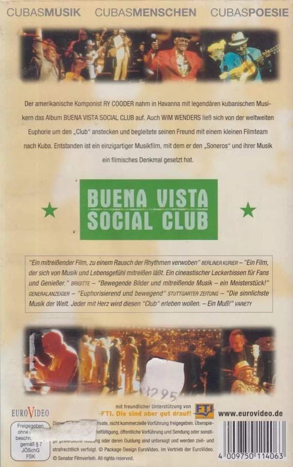 Buena Vista Social Club (VHS - DE)