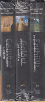 Abenteuerreisen in die Vergangenheit: Geheimnisse, Mysterien, Rätsel (3xVHS - DE)