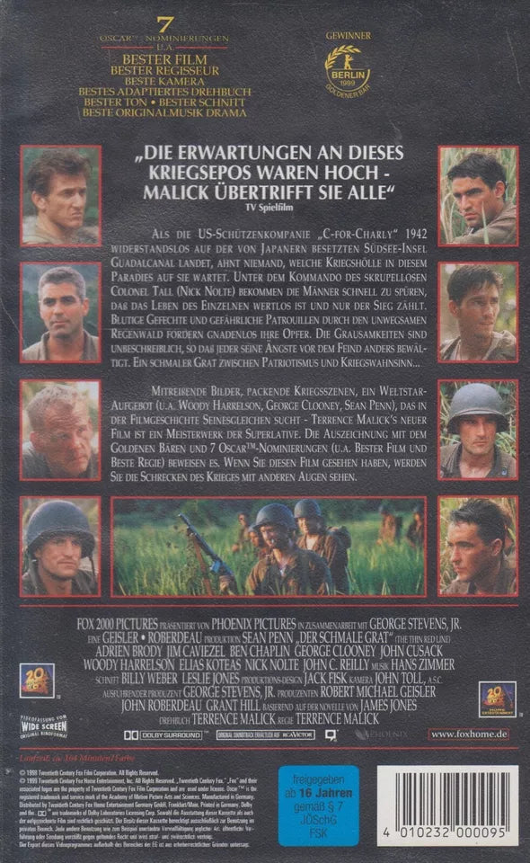 Der Schmale Grat (VHS - 1999 - DE)