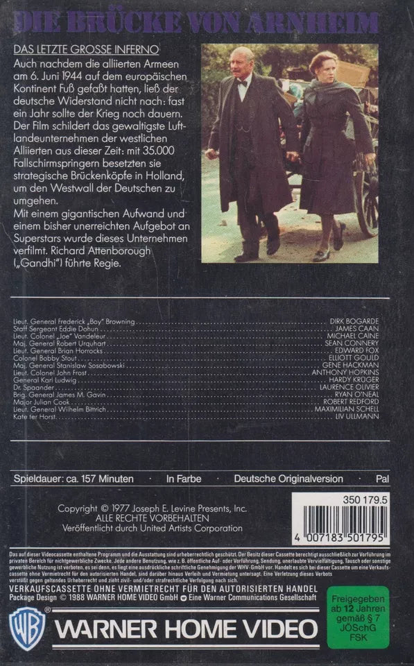 Die Brücke von Arnheim (VHS - 1988 - DE)