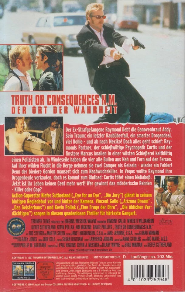 Truth Or Consequences NM - La place de la vérité (VHS - 1999 - DE)