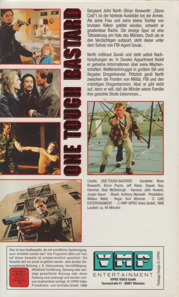 One Tough Bastard (VHS - 1996 - DE)