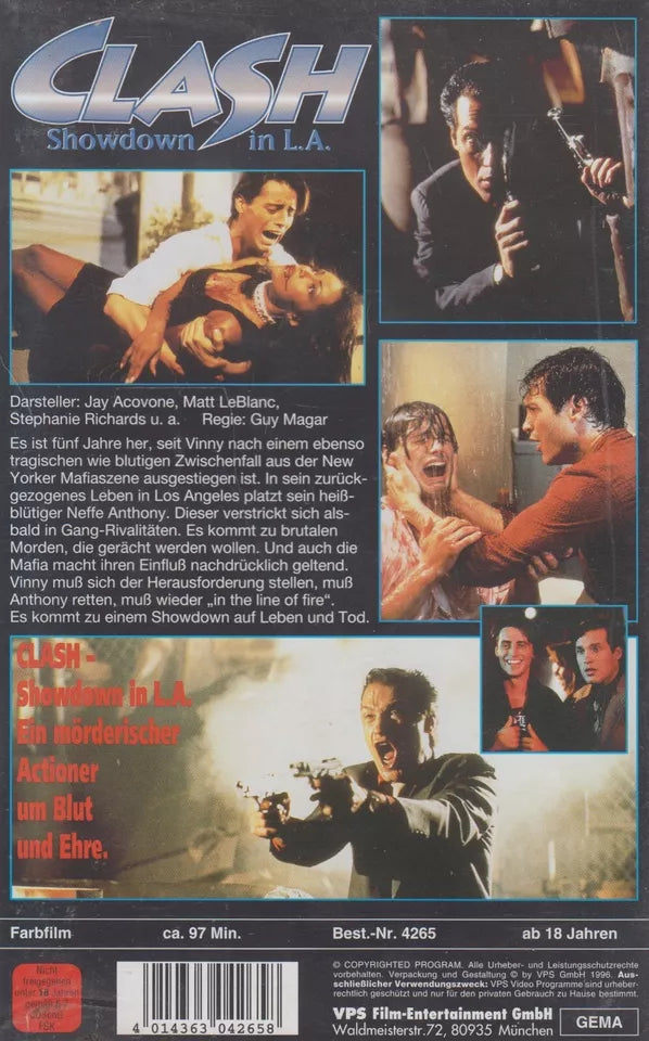 Clash - Showdown in L.A. (VHS - 1996 - DE)
