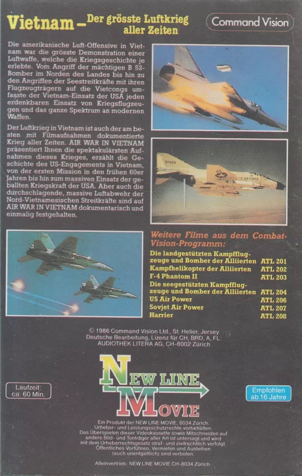 Vietnam - Der größte Luftkrieg aller Zeiten (VHS - 1986 - DE)