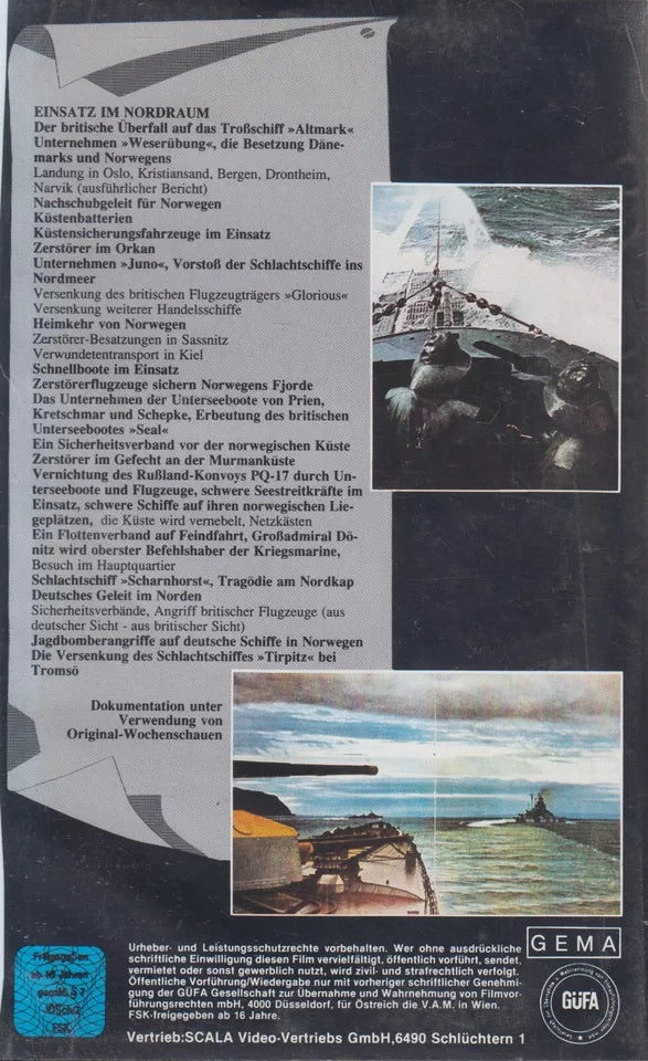 Kampf und Untergang der Kriegsmarine Teil 2 - Einsatz im Nordraum (VHS - DE)