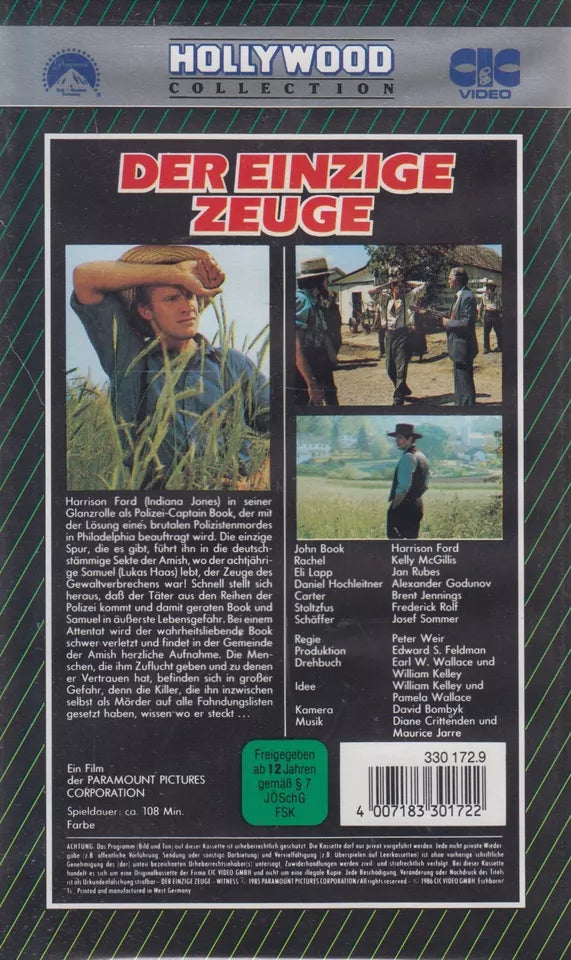Der einzige Zeuge (VHS - DE)