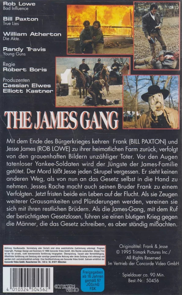 Le gang de James (VHS - 1995 - DE)