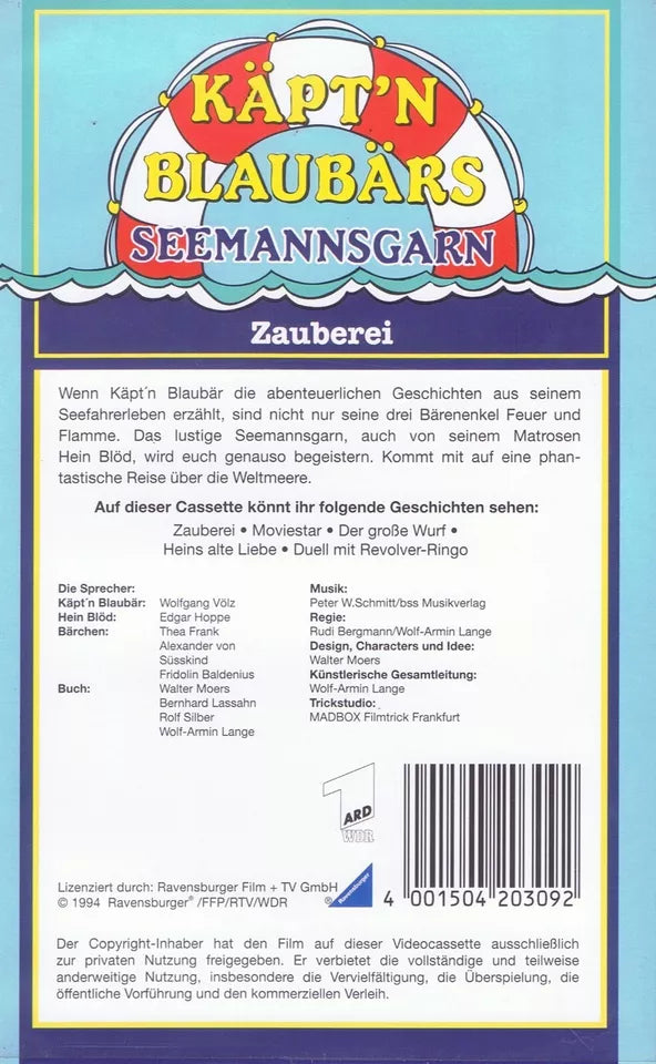 Käpt'n Blaubärs Seemannsgarn: Zauberei (VHS - 1994 - DE)