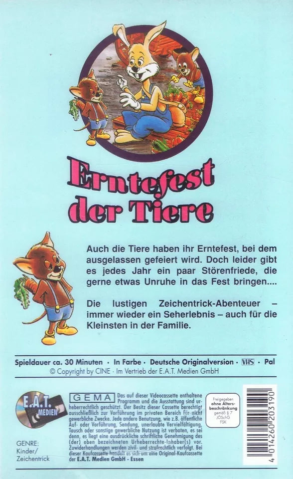 Erntefest der Tiere (VHS - DE)