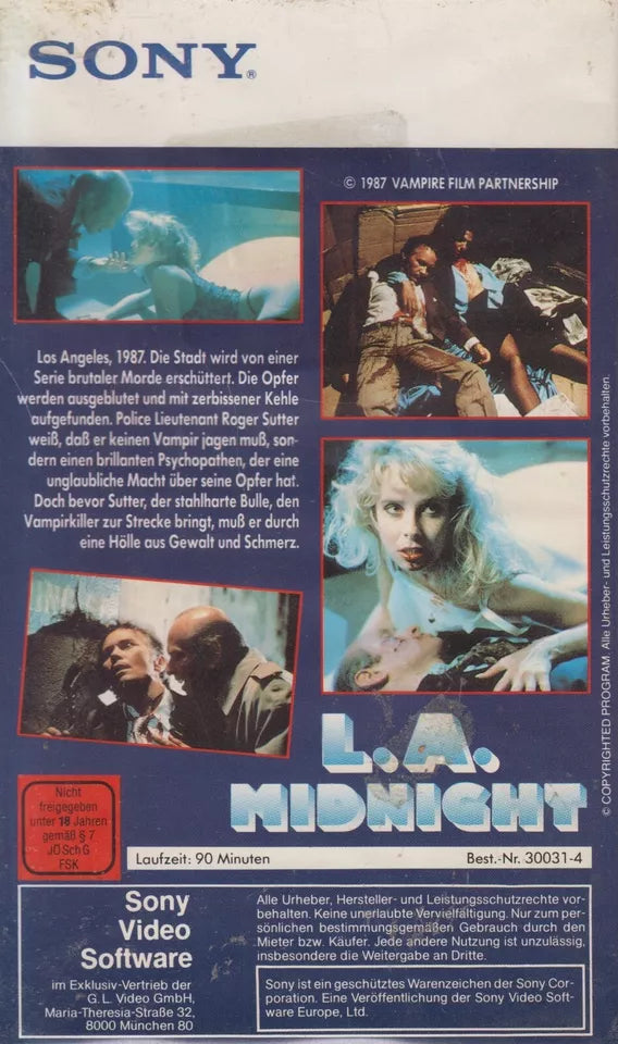 L.A. Midnight (VHS - DE)