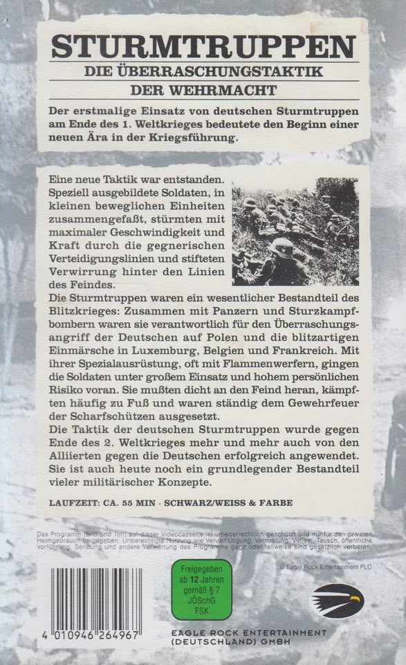Stormtroopers - Les tactiques de surprise de la Wehrmacht (VHS - DE)
