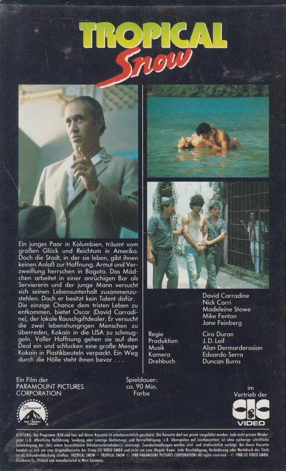 Tropical Snow (VHS - 1988 - DE)