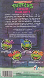 Teenage Mutant Hero Turtles 14: Raphaels Heiße Party (VHS - 1992 - DE)