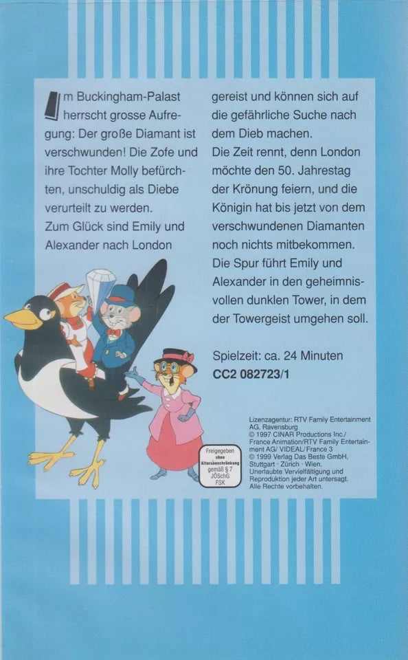 Country Mouse and City Mouse on the Road: The Stolen Diamond (VHS - 1999 - DE)