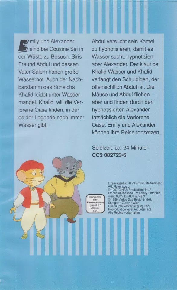 Landmaus und Stadtmaus auf Reisen: Die verlorene Oase (VHS - 1999 - DE)