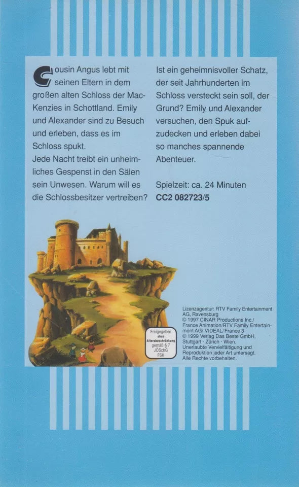 Landmaus und Stadtmaus auf Reisen: Gespensterjagd am Loch Ness (VHS - 1999 - DE)