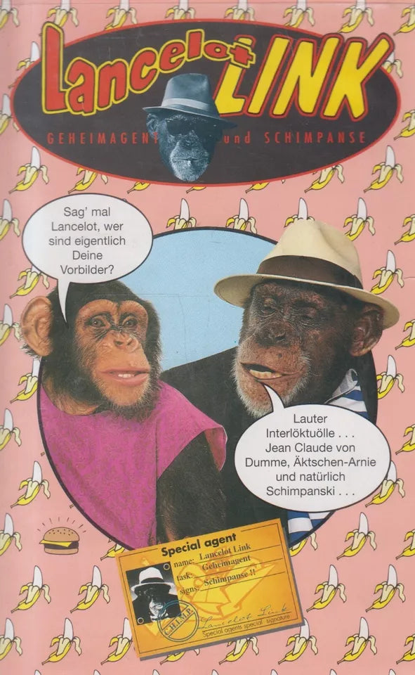 Lancelot Link - Secret Agent and Chimpanzee 3 (VHS - DE)