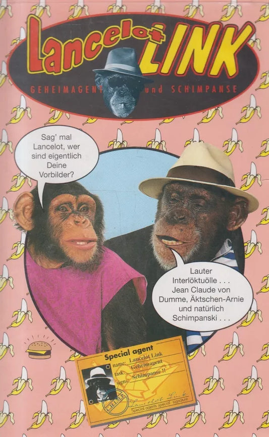 Lancelot Link - Secret Agent and Chimpanzee 3 (VHS - DE)