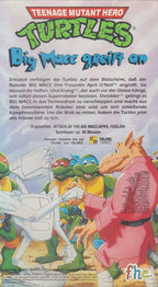 Teenage Mutant Hero Turtles 6: Big Macc greift an (VHS - 1991 - DE)