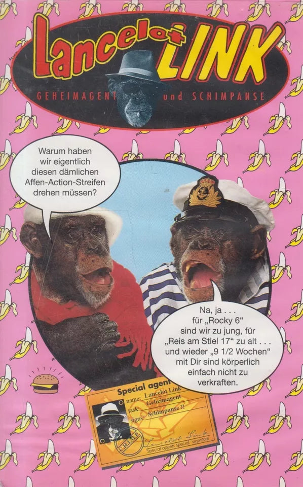 Lancelot Link - Secret Agent and Chimpanzee 1 (VHS - DE)