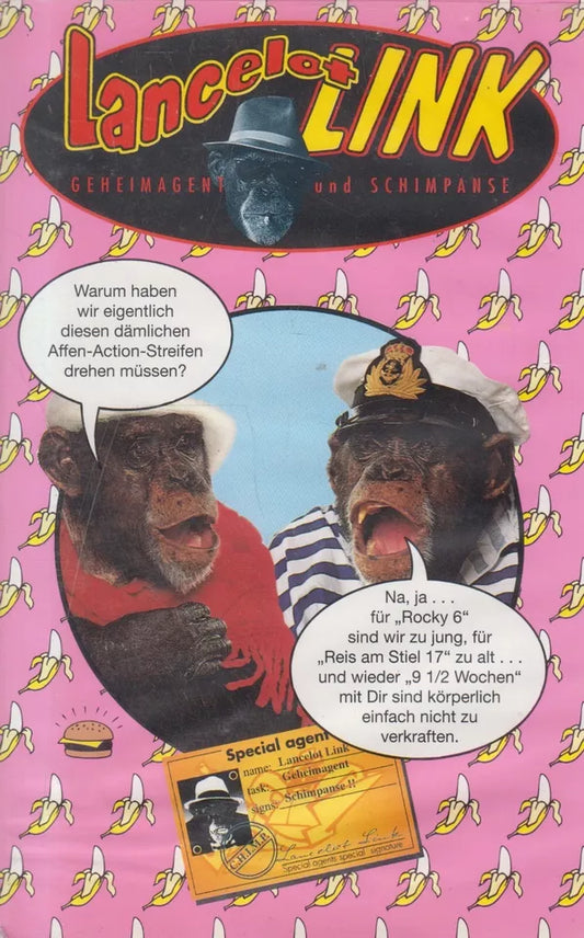 Lancelot Link - Secret Agent and Chimpanzee 1 (VHS - DE)