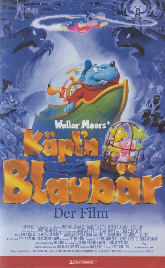 Captain Bluebear - The Movie (VHS - 2000 - DE)