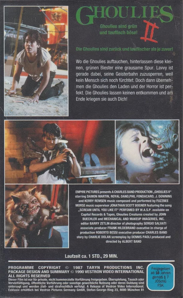 Ghoulies II (VHS - 1990 - DE)