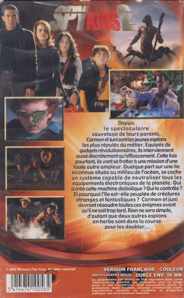 Spy Kids 2 - L'île des rêves perdus (VHS - 2002 - FR)