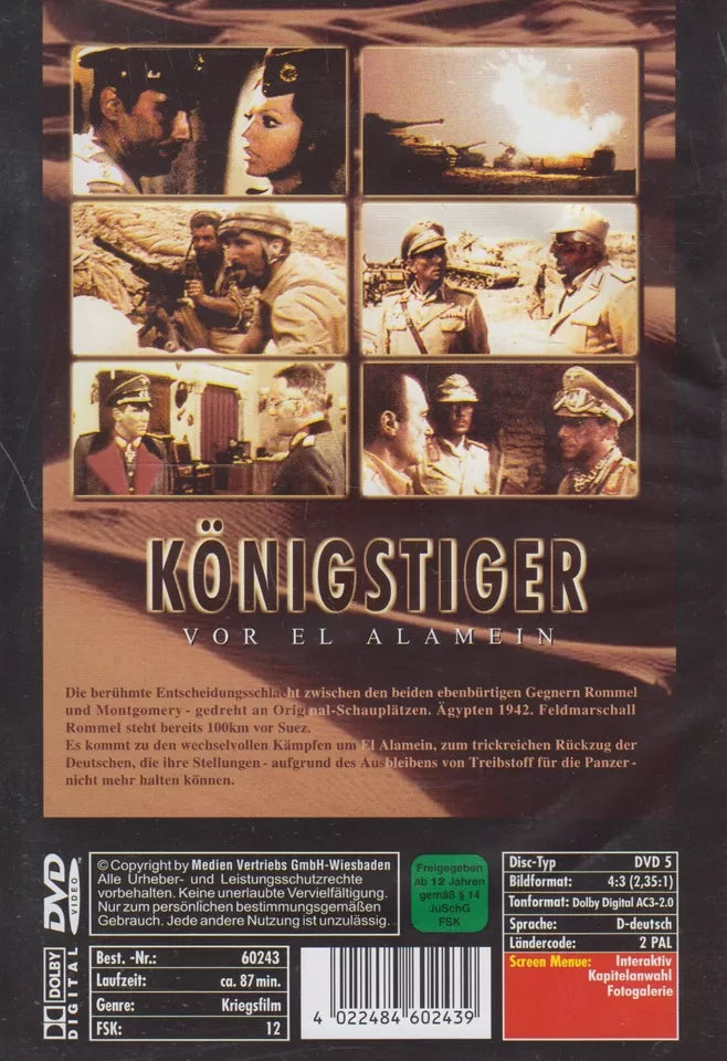 Königstiger vor El Alamein (DVD - DE)