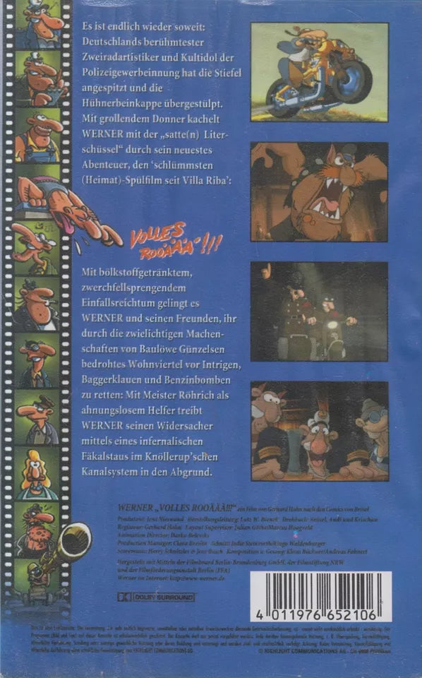 Werner - Volles Rooäää!!! (VHS - DE)