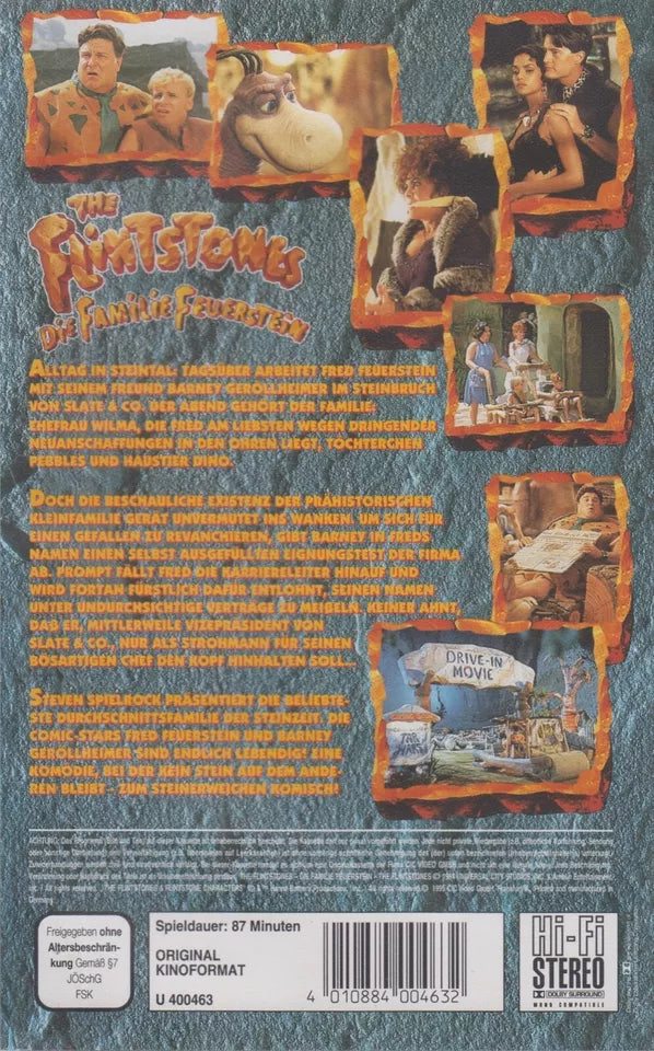 The Flintstones - Die Familie Feuerstein (VHS - 1995 - DE)