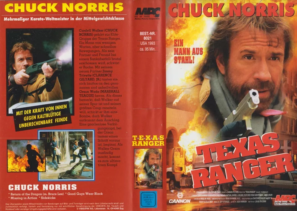 Texas Ranger [VHS-Einleger (ohne Kassette/Hülle)]