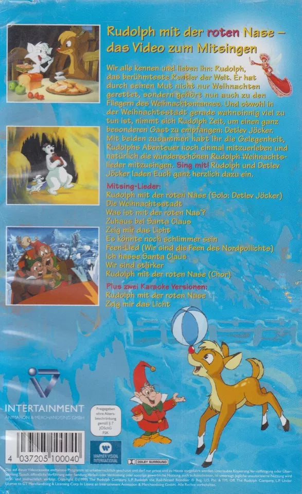 Rudolph mit der roten Nase - Sing mit! (VHS - 1999 - DE)