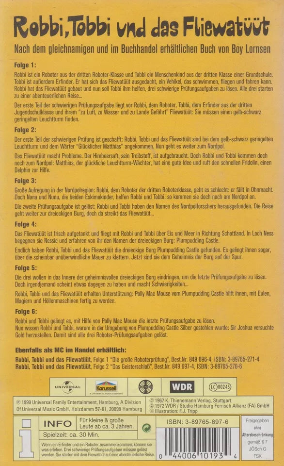 Robbi, Tobbi und das Fliewatüüt - Folge 2 (VHS - 1999 - DE)