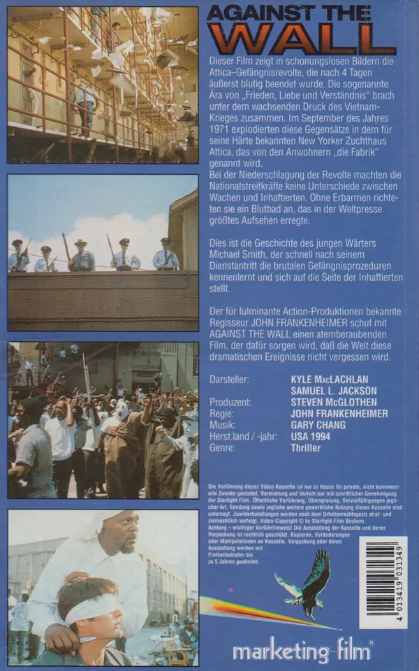Against The Wall (VHS - DE)