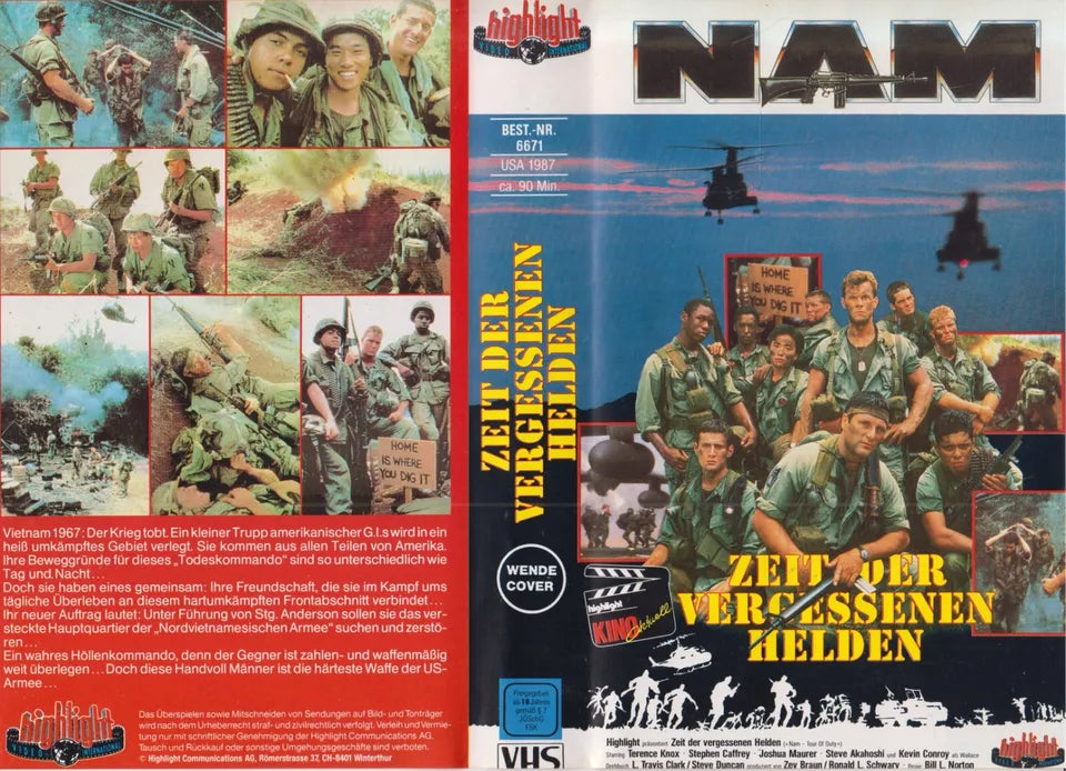 Zeit der vergessenen Helden [VHS-Einleger (ohne Kassette/Hülle)]