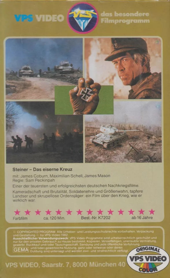 Steiner - Das Eiserne Kreuz (VHS - 1982 - DE)