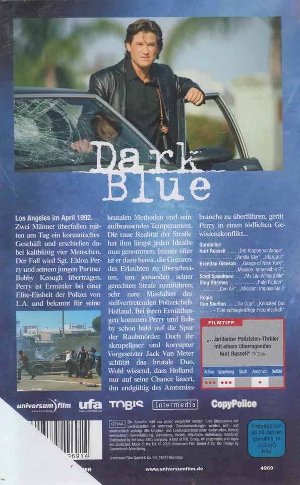 Dark Blue [Pressekopie] (VHS - 2003 - DE)