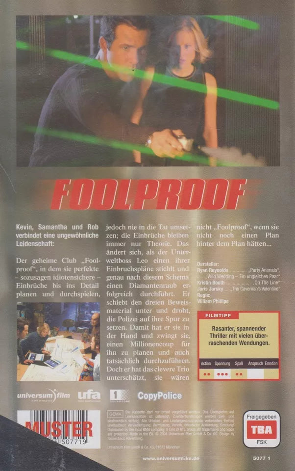 Foolproof [Pressekopie] (VHS - 2004 - DE)