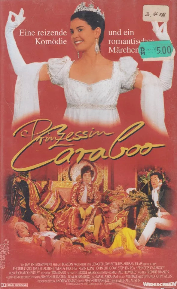 Prinzessin Caraboo (VHS - 1995 - DE)
