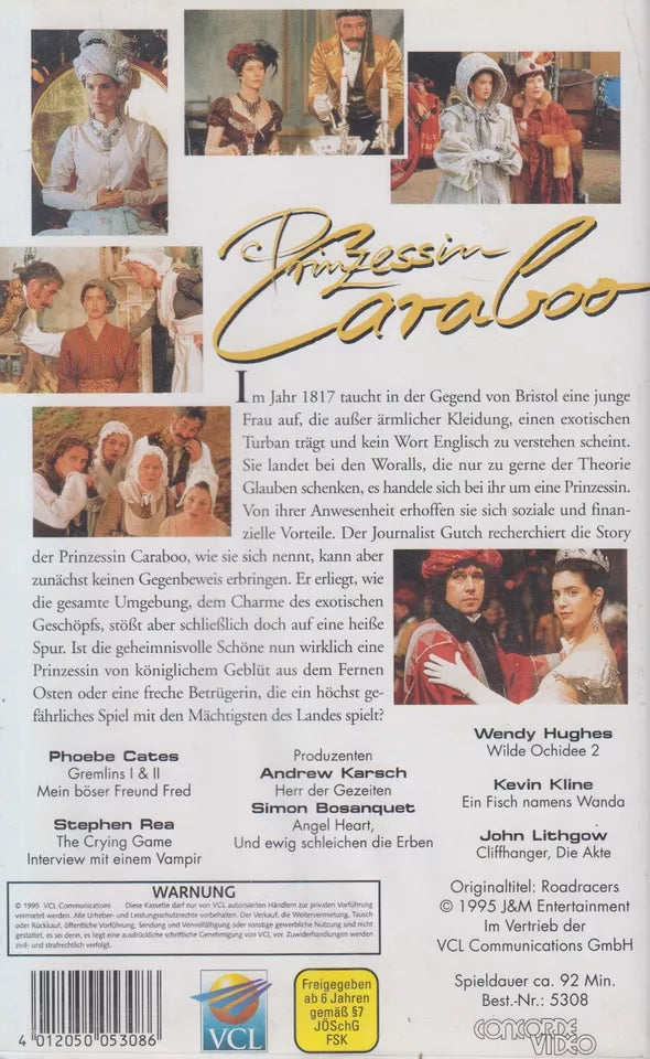 Prinzessin Caraboo (VHS - 1995 - DE)