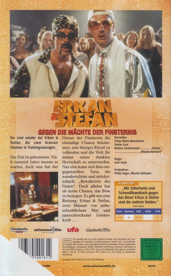 Erkan & Stefan gegen die Mächte der Finsternis [Pressekopie] (VHS - 2002 - DE)