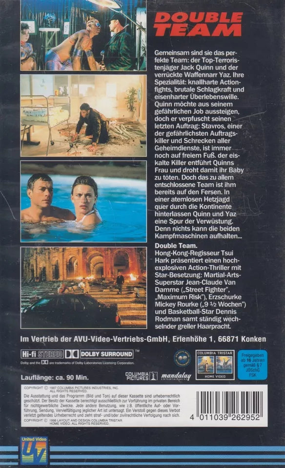 Double Team (VHS - 1998 - DE)