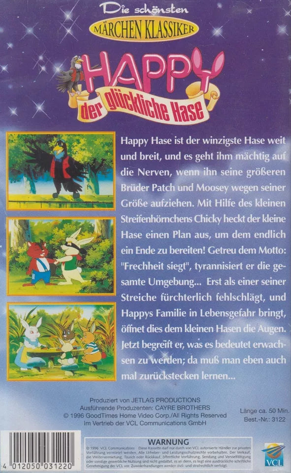 Happy der glückliche Hase (VHS - 1996 - DE)