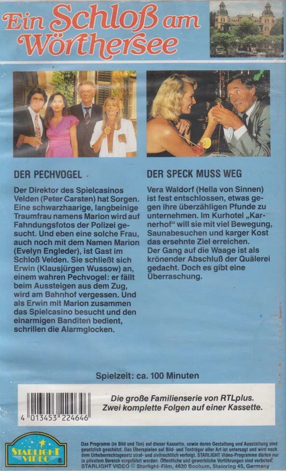 Ein Schloss am Wörthersee: Folge 4 - Der Speck muss weg & Der Pechvogel (VHS - DE)