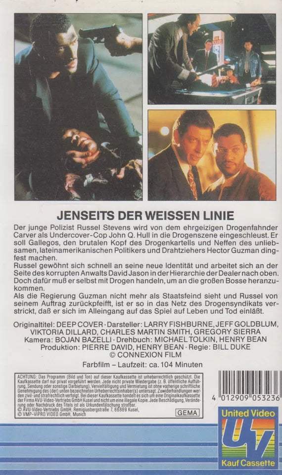 Jenseits der weißen Linie (VHS - DE)