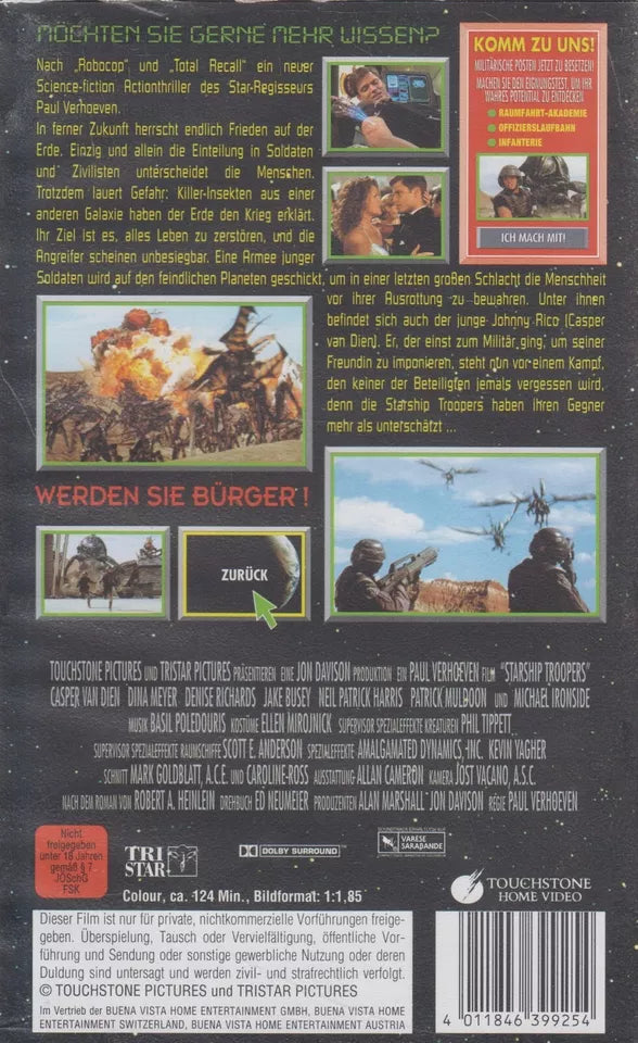 Starship Troopers (VHS - DE)