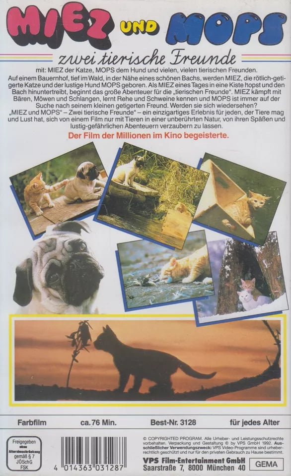 Miez und Mops (VHS - 1992 - DE)